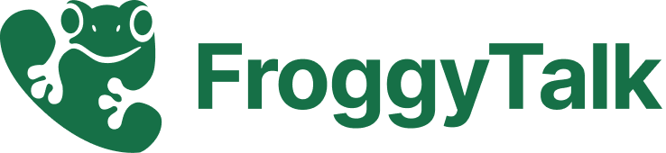 FroggyTalk logo